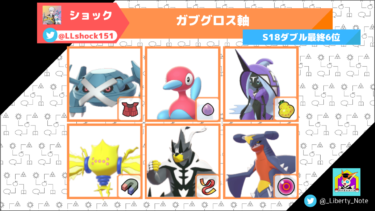 ダブル ドリュウズの育成論と対策 ポケモン剣盾 リバティノート