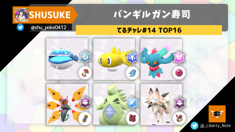 てるチャレ#14 TOP16】バンギルガン寿司│リバティノート