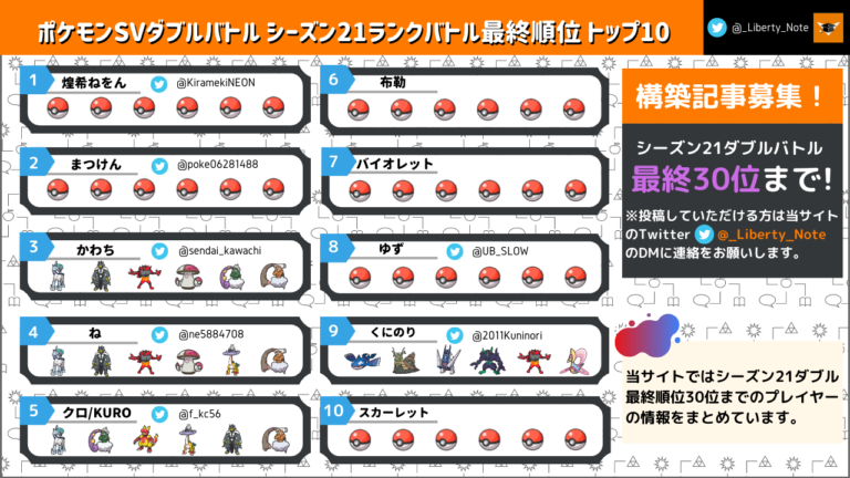 ポケモン バトル 24枚まとめ リバティノート｜ポケモンダブルバトル専門メディアサイト