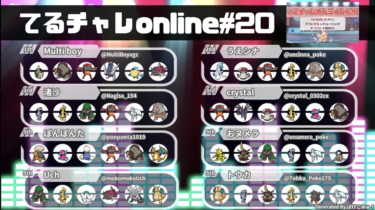 【大会レポート】てるチャレオンライン #20